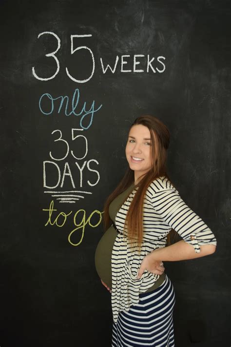 35 Weeks Pregnant The Maternity Gallery