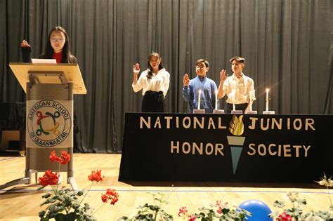 National Junior Honor Society Induction Ceremony 2019