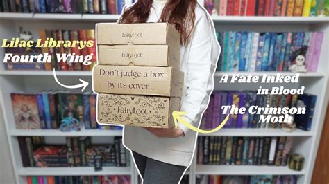 Book Haul Unboxing Fairyloot Special Editions And Lilac Library S