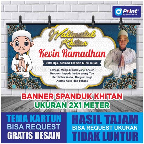 Contoh Desain Banner Contoh Banner Khitanan Gambar Spanduk Images And