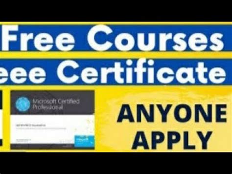 Watch Free Microsoft Certification Courses Microsoft Cloud Skill