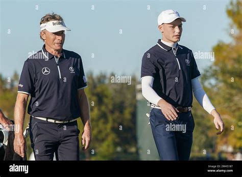 Orlando Florida Usa Th Dec Bernhard Langer L And His Son