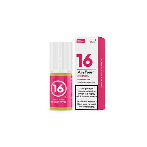 Airscream 313 E Liquid Pink Crystal 10ml Airscream Nz