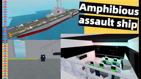 Roblox Plane Crazyhuge Aircraft Carrier Amphibious Assault Ship