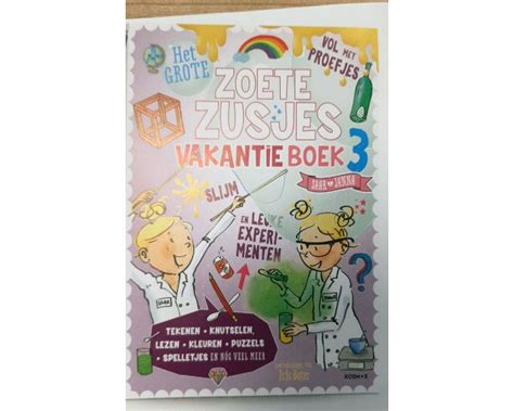 Het Grote Zoete Zusjes Vakantieboek Hanneke De Zoete