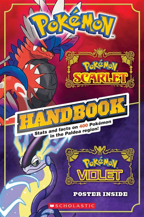 Pokemon Scarlet And Violet Handbook Pokemon Scholastic Mx Libros