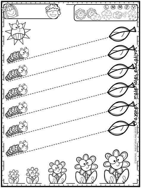 Cuaderno De Primavera Para Preescolar Mundo De Rukkia