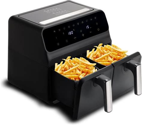 Swiss Pro Dubbele Airfryer Heteluchtfriteuse XXL Airfryer Twee