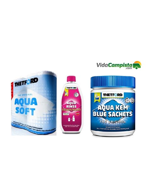 Confezione Aqua Kem Blue Sachets Concentrato Risciacquare Carta