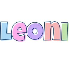 Leoni Logo | Name Logo Generator - Candy, Pastel, Lager, Bowling Pin, Premium Style