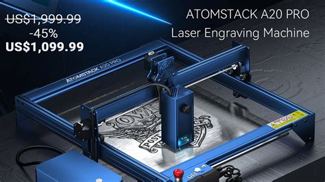 Atomstack A Pro Quad Laser Engraving Cutting Machine Youtube