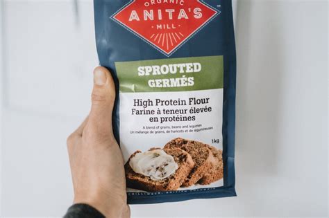 Organic Sprouted High Protein Flour — Anita S Organic Mill