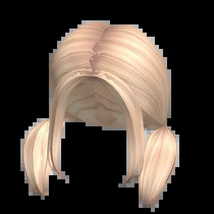 Y K Style Short Piggytails In Blonde Roblox Item Rolimon S