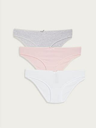 Pembe Y Ld Z Desenli Fiyonk Detayl Bikini K Lot L Paket W G Z Ga Lcw