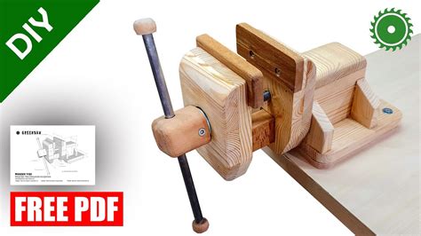 Wooden Vise Making Diy Pdf Youtube