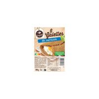 Galettes de sarrasin CARREFOUR ORIGINAL le paquet de 6 300g à Prix