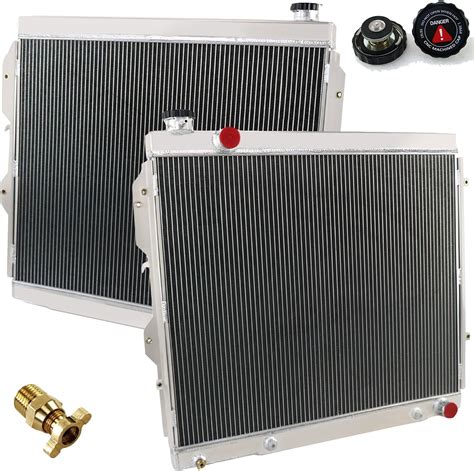 Ozcoolingparts 3 Row Core All Aluminum Radiator 2 X 12 Fan Shroud Thermostat