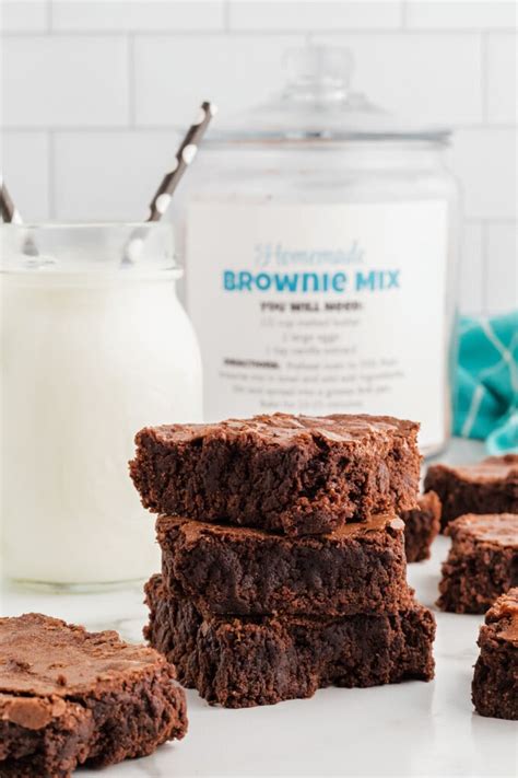 Homemade Brownie Mix Recipe Kitchen Fun With My 3 Sons