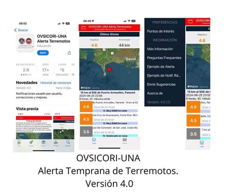 Ovsicori Lanza Nueva Versi N De Alerta Temprana De Terremotos Diario