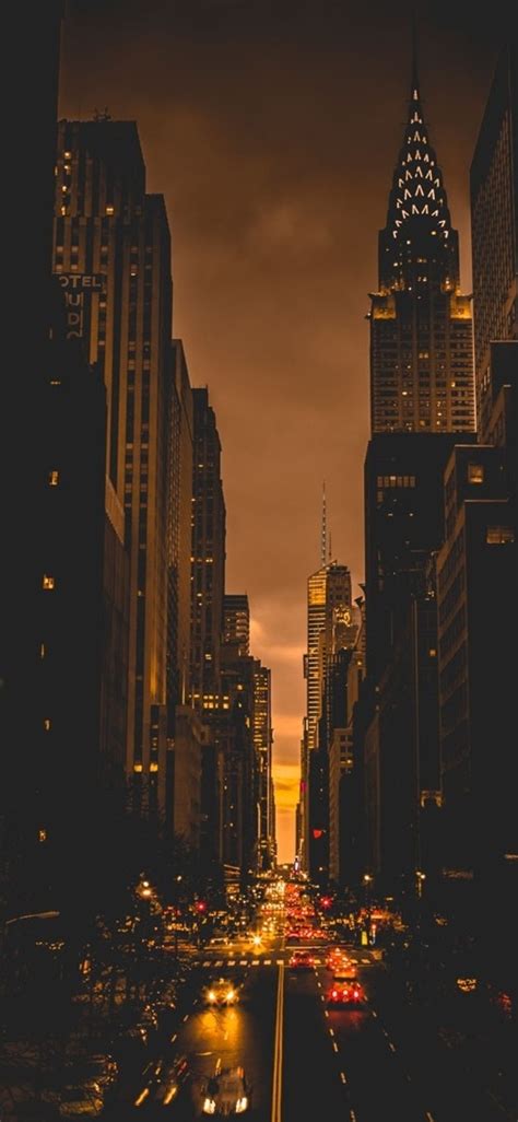 1125x2436 New York City Evening Iphone Xsiphone 10iphone X Hd 4k Wallpapers Images