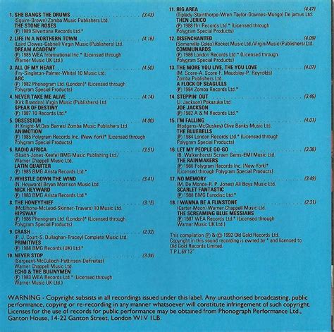 A KICK UP THE EIGHTIES VOL 9 1992 UK CD JOE JACKSON STONE ROSES HIPSWAY