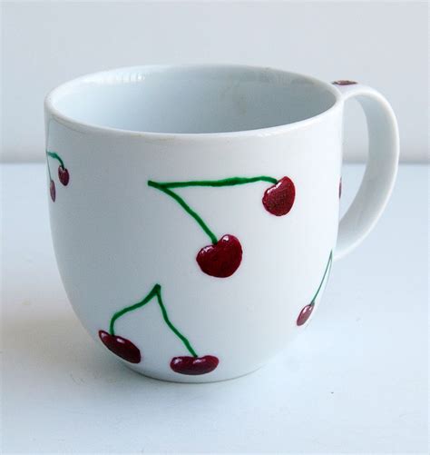 Taza Cerezas Marta Comas Illustration