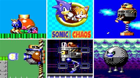 Sonic Chaos Jefes Explicados Youtube