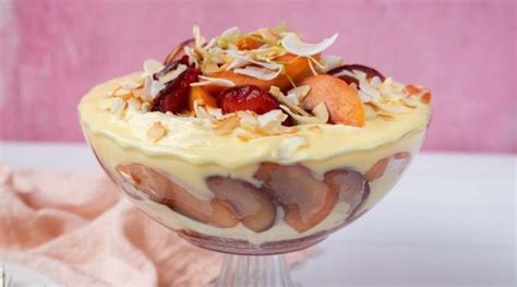 Stone Fruit Trifle Recipe Trifle Recipe Nz Fresh Nz