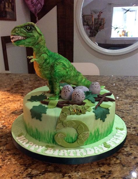 T Rex Cake X T Rex Cake Dino Cake 4th Birthday Cakes