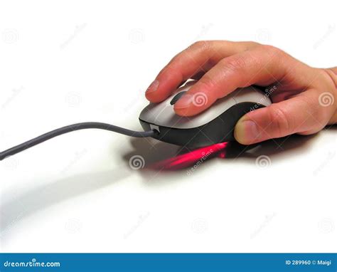 Optical mouse stock photo. Image of browsing, connected - 289960