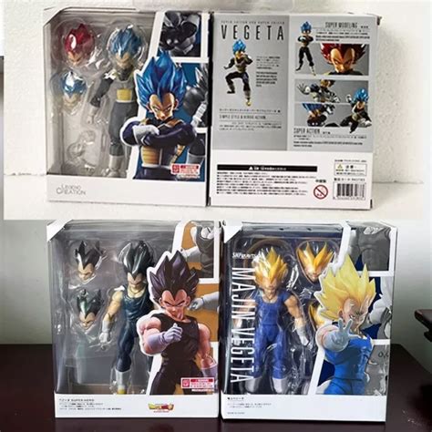 Shf Dragon Ball Majin Vegeta Super Saiyan Figure Dragon Ball Super