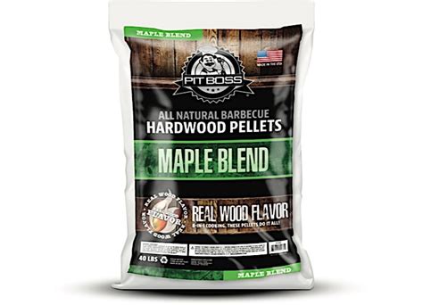 Pit Boss 40 Lb Maple Blend All Natural Barbecue Hardwood Pellets Omni Outdoor Living