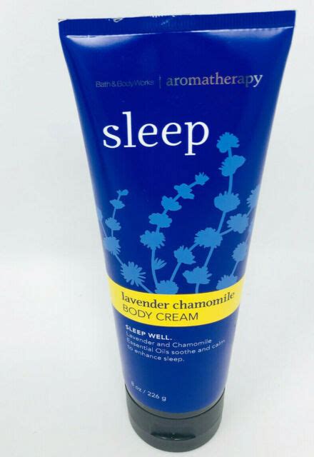 Bath And Body Works Aromatherapy Sleep Lavender Chamomile Body Cream 8