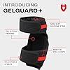 NoCry Professional Gel Knee Pads For Work Heavy Duty Anti Slip Cap