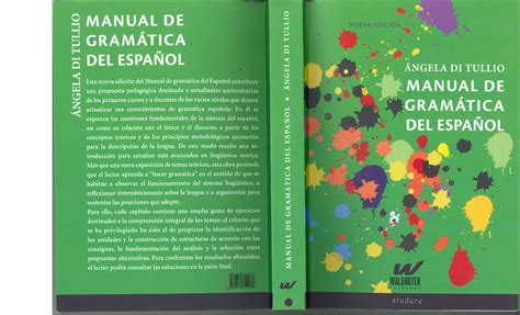 Di Tullio 2014 Manual de gramatica del español Capítulo I