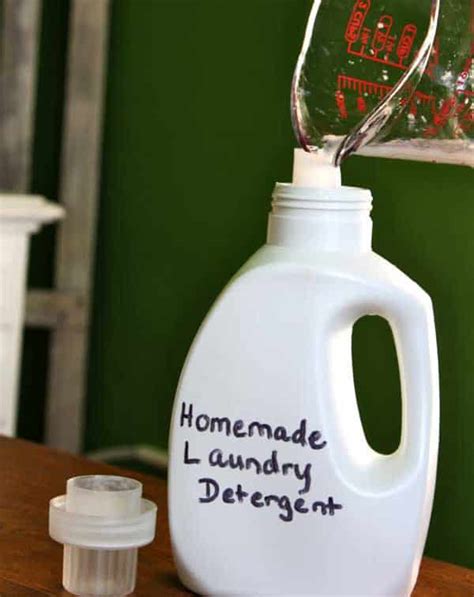 Diy Homemade Liquid Laundry Detergent Home Remedies