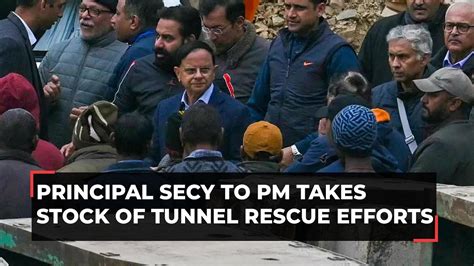 Silkyara Tunnel Collapse Principal Secy To PM Takes Stock Of Ongoing