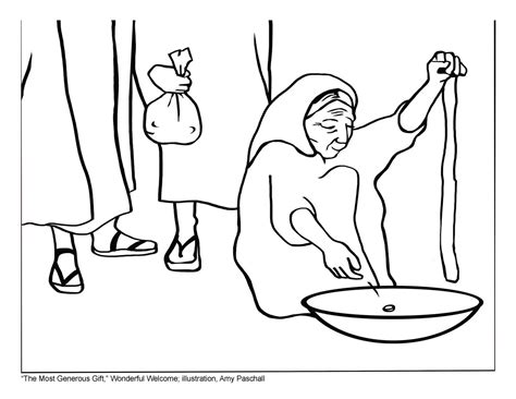 Lost Coin Coloring Page