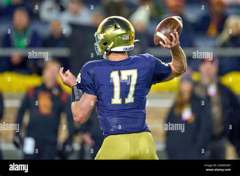 South Bend In October Notre Dame Fighting Irish Quarterback Jack