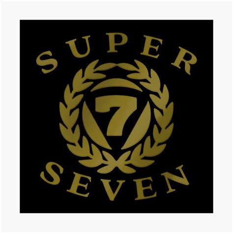 The Original Super Seven Photographic Print For Sale By Memoryvault