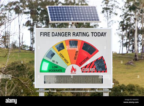 Fire Danger Rating Stock Photos & Fire Danger Rating Stock Images - Alamy