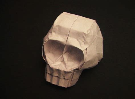 Origami Skulls Arts Crafts Ideas Movement