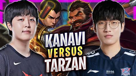 Tarzan Vs Kanavi Lng Tarzan Plays Graves Jungle Vs Jdg Kanavi Xin