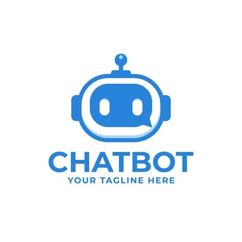 Premium Vector Chat Bot Logo Bubble Talk Messenger Ai Robot Mascot