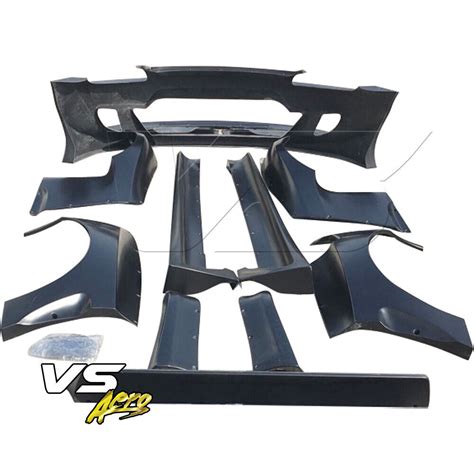 VSaero FRP TKYO Wide Body Kit W Wing AP1 For S2000 Honda 00 09 Vsaero