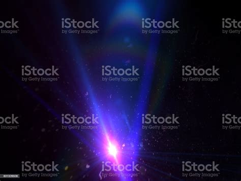 Magic Abstract Lens Flare Background Space Stock Photo Download Image