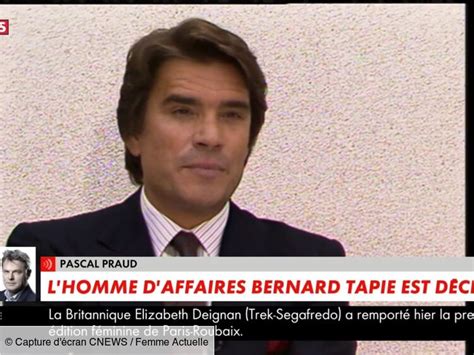 Mort De Bernard Tapie Les R V Lations De Pascal Praud Sur Ses