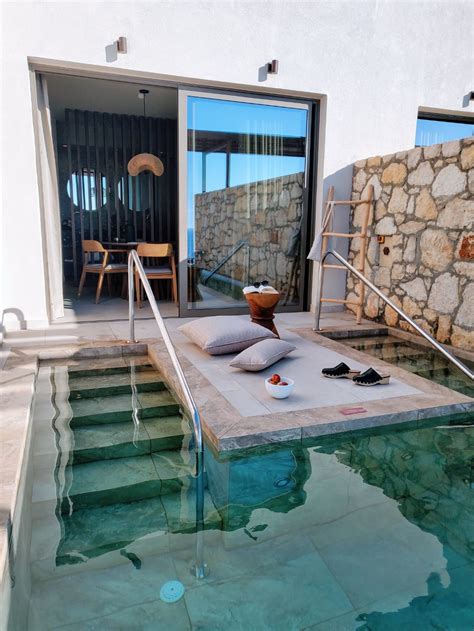 Best Hotels In Greece With Private Pools The Swim Up Rooms Of Your Dreams