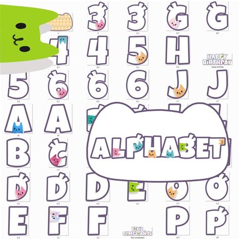 Gabby Dollhouse Alphabet SVG Gabby Dollhouse PNG Cricut 53 OFF