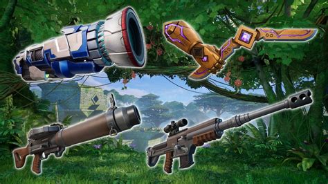 Fortnite Chapter Season Full List Of Every Vaulted And Unvaulted Item